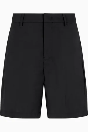 Emporio Armani Bermudashorts aus superleichtem Wollfresko