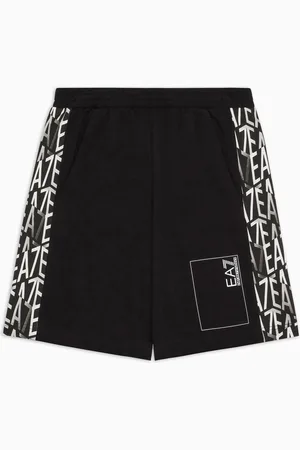 EA7 Graphic Series Boy Bermudashorts aus Baumwolle