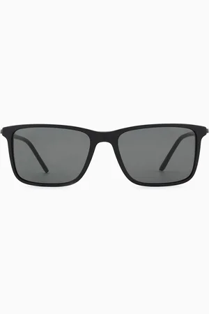 Giorgio Armani Sonnenbrille für Herren mit rechteckiger Fassung