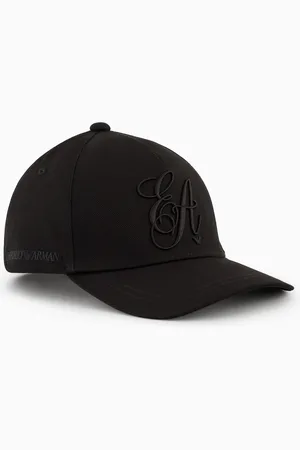 Emporio Armani Baseballcap mit EA-Logosignatur-Stick aus Twill
