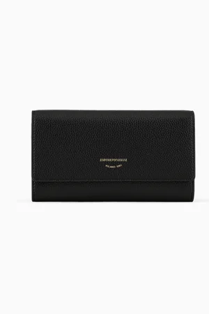 Emporio Armani Portemonnaie MyEA mit Patte mit Hirschprint