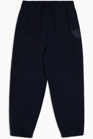 Emporio Armani ASV Jogginghose mit Tunnelzug und gummiertem Logo