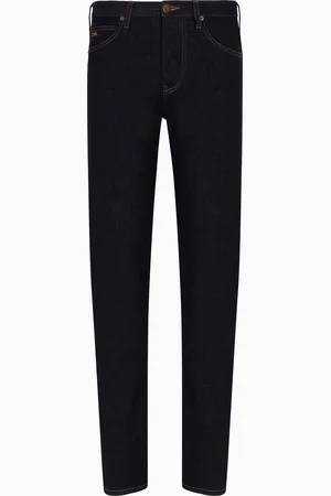 Emporio Armani Jeans J21 in Regular Fit aus gewaschenem Komfort-Denim 11,5 oz