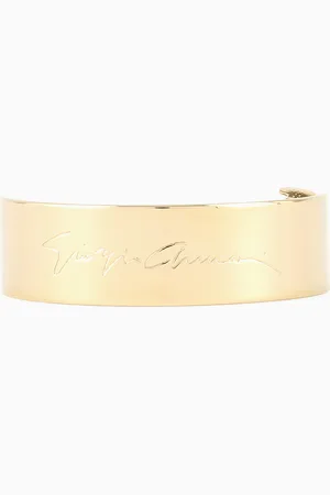 Giorgio Armani Haarklammer aus Metall mit Logo-Schriftzug