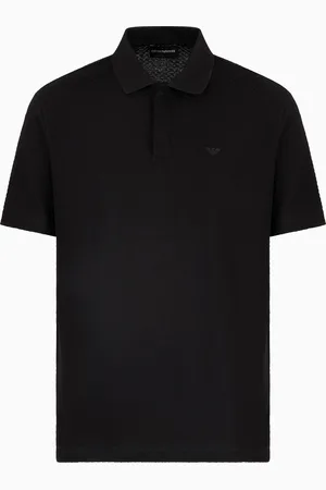 Emporio Armani Poloshirt aus Jacquard-Jersey mit 3D-Reliefeffekt