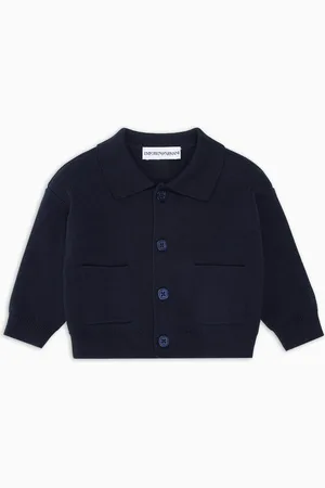 Emporio Armani Special Occasion Cardigan mit Logo-Stickerei