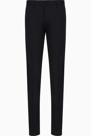 Emporio Armani Chinohose aus Baumwollstretch