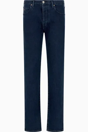 Emporio Armani Jeans J21 in Regular Fit aus gewaschenem Komfort-Denim 298 g und Twill