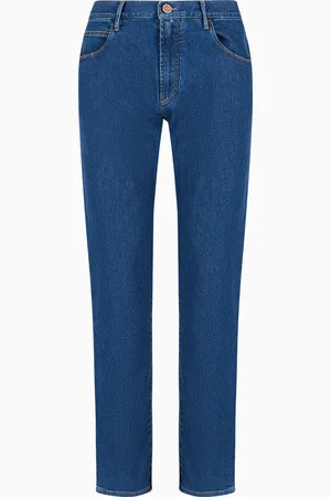 Giorgio Armani Five-Pocket-Hose in Regular Fit aus Baumwolldenim mit Stretch