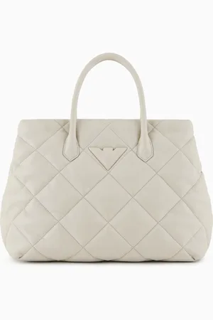 Emporio Armani Große Handtasche in gesteppter Nappa-Optik