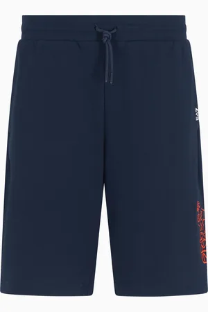 EA7 Graphic Series Bermudashorts aus Baumwolle