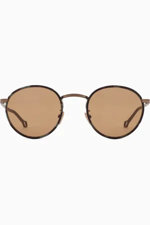 Giorgio Armani Sonnenbrille mit runder Fassung für Herren