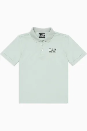 EA7 Core Identity Boy Poloshirt aus Baumwolle