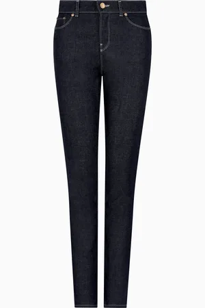 Giorgio Armani Five-Pocket-Hose in Slim Fit aus elastischem Baumwolldenim