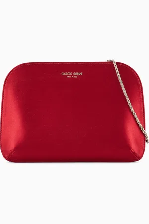 Giorgio Armani Clutch la Prima aus Satin
