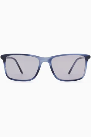 Giorgio Armani Sonnenbrille für Herren mit rechteckiger Fassung