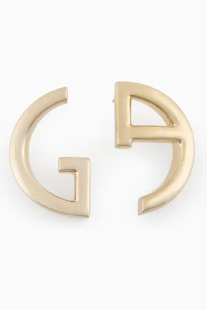 Giorgio Armani Ohrringe in Form eines GA-Logos