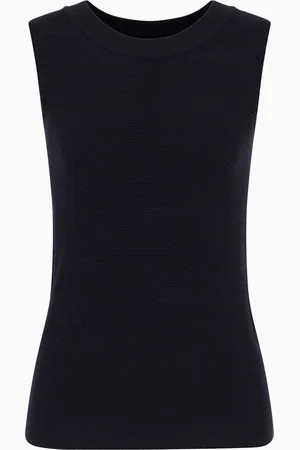 Giorgio Armani Top aus Ottoman-Stoff