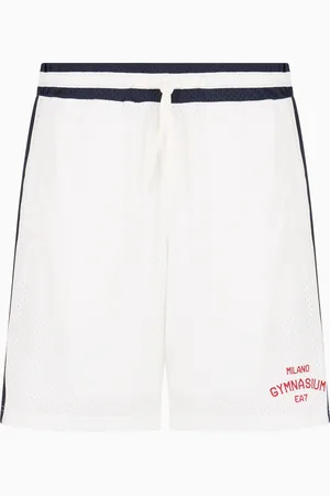 EA7 Club House Bermudashorts aus Funktionsgewebe