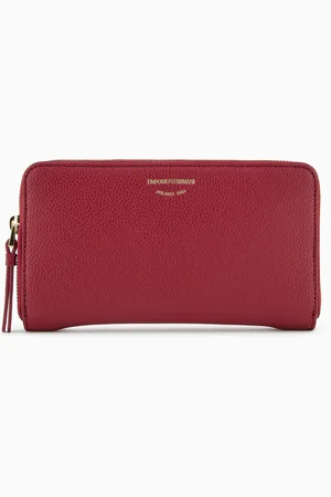 Emporio Armani Portemonnaie MyEA mit Rundum-Reißverschluss und Hirsch-Print