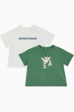 Emporio Armani ASV 2er-Pack T-Shirts aus Jersey mit grafischem Logo-Print
