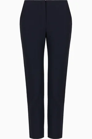 Emporio Armani 7/8-Hose aus elastischer Gabardine