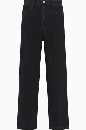 Emporio Armani Jeans J76 in Straight Fit aus Komfort-Denim in Rinse-Waschung