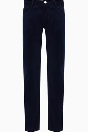 Giorgio Armani Regular Fit Five-Pocket-Hose aus Baumwolle und Kaschmir