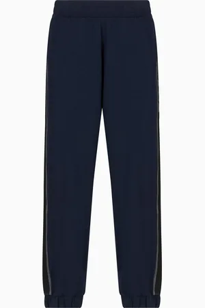 EA7 Logo Series Jogginghose aus Baumwollmischgewebe