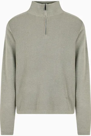 Emporio Armani ASV Pullover aus Lyocell- und Mohair-Mischgewebe
