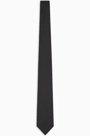 Emporio Armani Krawatte aus reiner Seide mit Jacquardmuster