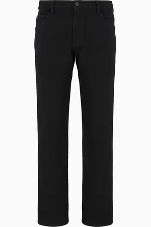 Giorgio Armani Five-Pocket-Hose in Regular Fit aus Baumwolldenim mit Stretchanteil