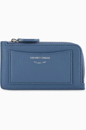 Emporio Armani Kartenetui MyEA mit Rundum-Reißverschluss und Hirsch-Print