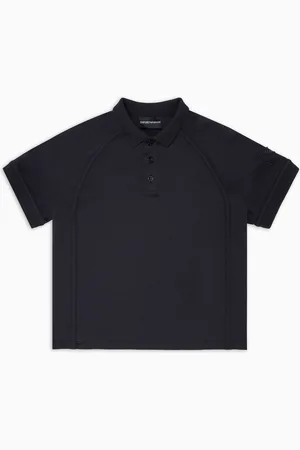 Emporio Armani Poloshirt aus Jersey mit Logo-Stickerei