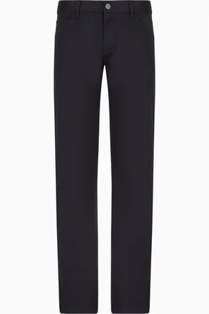 Giorgio Armani Five-Pocket-Hose in Regular Fit aus Baumwollstretch
