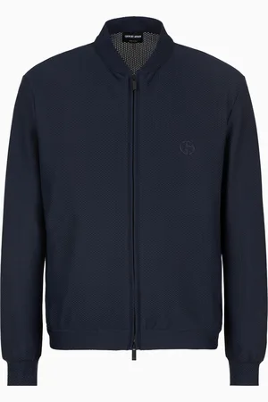 Giorgio Armani Blouson aus geprägtem Funktionsstoff