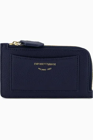 Emporio Armani Kartenetui MyEA mit Rundum-Reißverschluss und Hirsch-Print