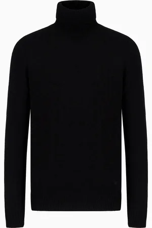 Emporio Armani Rollkragenpullover aus reinem Kaschmir