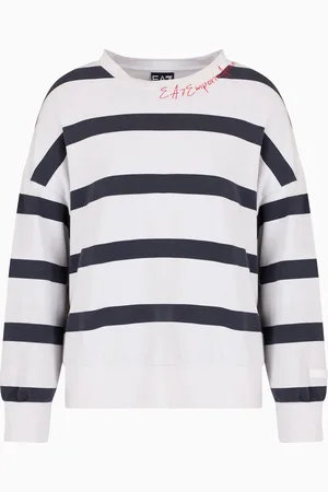 EA7 Sweatshirt Costa Smeralda aus Baumwollstretch