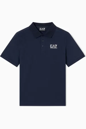 EA7 Core Identity Boy Poloshirt aus Baumwolle