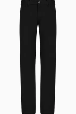 Giorgio Armani Five-Pocket-Hose in Regular Fit aus Baumwollstretch