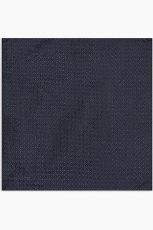 Emporio Armani Einstecktuch aus reiner Seide mit Jacquard-Muster