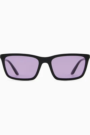 Emporio Armani Sonnenbrille mit eckiger Fassung für Damen