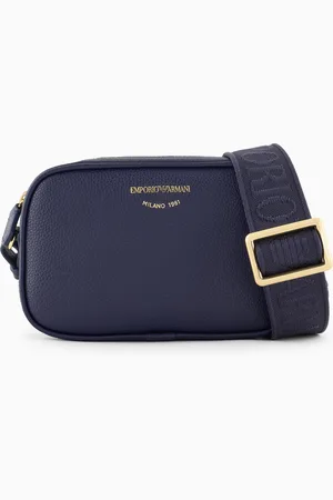 Emporio Armani Kameratasche zum Umhängen mit Hirsch-Print