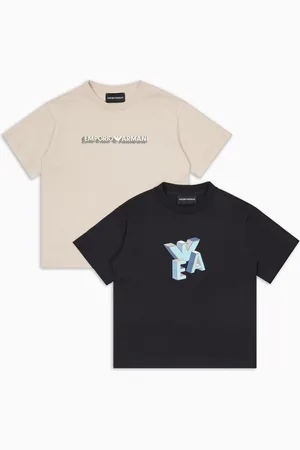 Emporio Armani ASV 2er-Pack T-Shirts mit Logo-Print