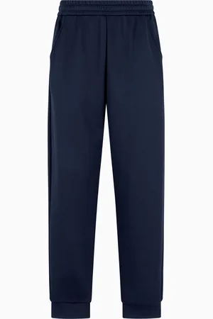 Giorgio Armani Jogginghose aus doppellagigem Jersey, gefertigt aus einer Modal-Mischung