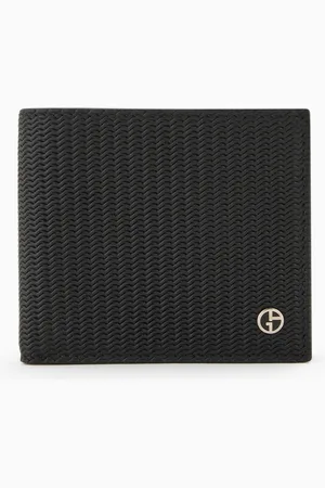 Giorgio Armani Bifold-Portemonnaie aus bedrucktem Leder