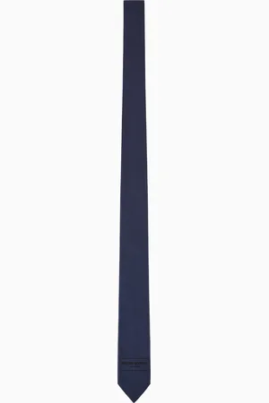 Emporio Armani Krawatte aus reiner Seide mit Logo