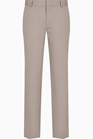 Emporio Armani Chino-Hose aus leichtem Twill aus einer Schurwollmischung