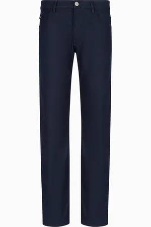 Giorgio Armani Five-Pocket-Hose in Regular Fit aus Baumwollstretch